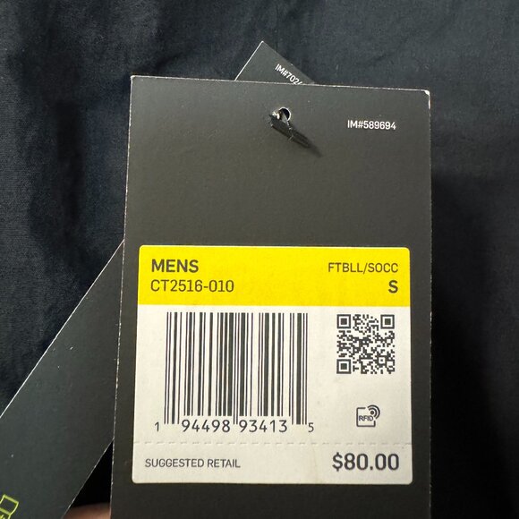 Nike F.C. Woven Midlayer Black Wind Soccer Sweatshirt CT2516-010 Men's S $80 NEW - Picture 8 of 11